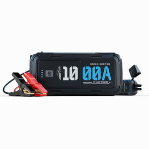 Portable Car Jump Starter 3000A with Air Compressor 12V Battery Jumper Emergency for 8.0L Gas & Diesel Engines Power Booster Start Boost Charger Box and Power Bank, for All Weather (GK-J1206P)