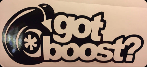 Got boost turbo decal TheBOOSTstore